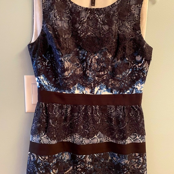 Printed sleeveless dress - Picture 1 of 4